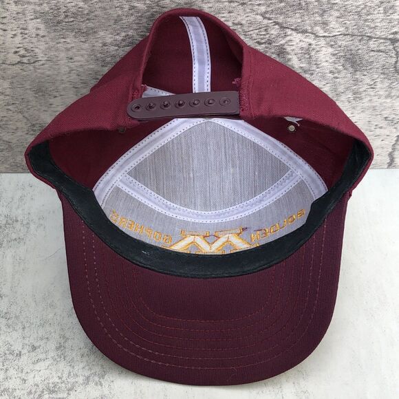 Vintage 90s UNIVERSITY OF MINNESOTA GOLDEN GOPHERS 5-PANEL HAT Snapback - Picture 8 of 8